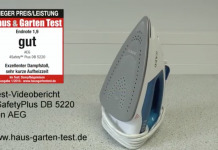 Testvideo AEG DB5220 Dampfbügeleisen