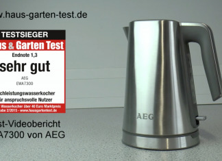 Testvideo AEG Premium-Wasserkocher EWA7300