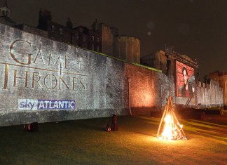 Mit Sky bei „Game of Thrones“ in London
