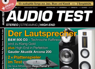 AUDIO TEST 6/2017 mit Lautsprecher-Extra und Musik-CD
