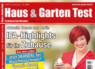 Haus & Garten Test Ausgabe 5/2017 erhätlich