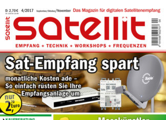 Jetzt auf Sat-Empfang umsteigen: Neue SATELLI 04/2017 am Kiosk