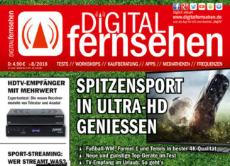 DIGITAL FERNSEHEN 8/2018