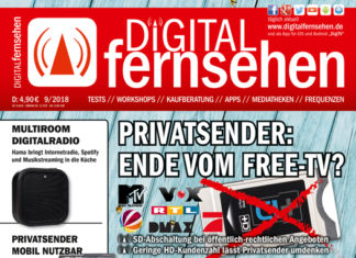 DIGITAL FERNSEHEN 9/2018