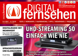 DIGITAL FERNSEHEN 11/2018
