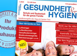 Neu: GESUNDHEIT & HYGIENE 1/2020