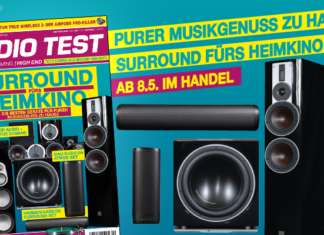 AUDIO TEST Ausgabe 4/20: Surround fürs Heimkino