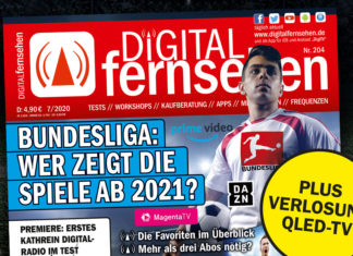 DIGITAL FERNSEHEN 7/2020 – QLED-Fernseher gewinnen!