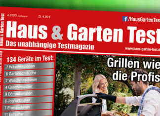 HAUS & GARTEN TEST 4/2020 – Mähroboter, Gasgrills & Co. im Test