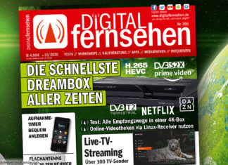 DIGITAL FERNSEHEN 10/2020: Die schnellste Dreambox aller Zeiten
