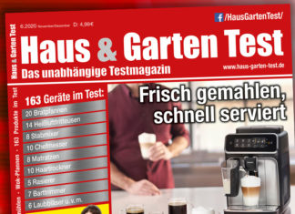 HAUS & GARTEN TEST 6/2020 – Kaffee in allen Variationen