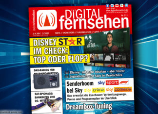 DIGITAL FERNSEHEN 3/2021: Mehr Programm bei Sky und Disney+