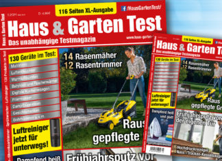 HAUS & GARTEN TEST 3/2021 – Raus ins gepflegte Grün