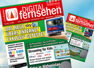 DIGITAL FERNSEHEN 8/2021 – Das neue Sky Q im Test