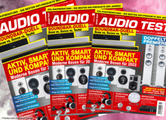 AUDIO TEST 1/22: Die besten Hifi-Produkte des Jahres AUDIO TEST 01 2022