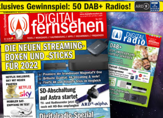 DIGITAL FERNSEHEN 1/2022 – Alles zu DAB+