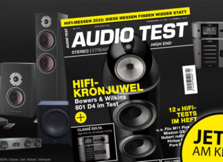AUDIO TEST 2/2022: Die High End Anlage des Jahres im Test Audi Test 2 2022 B&W