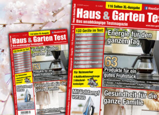 HAUS & GARTEN TEST 2/2022 – Das perfekte Frühstück Haus und Garten Test 2 2022