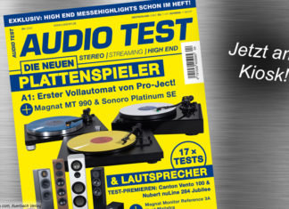 AUDIO TEST 4/22: Die neuen Lautsprecher und Plattenspieler im Test AUDIO TEST 04 2022 Lautsprecher