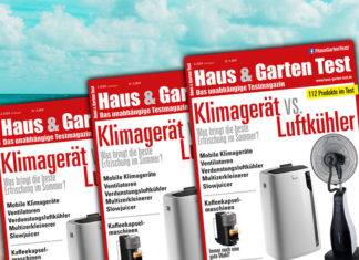 HAUS & GARTEN TEST 4/2022 – Beste Abkühlung an heißen Tagen