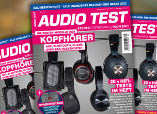 AUDIO TEST 5/22: Die besten Kopfhörer des Jahres Audio Test 05 2022 Kopfhoerer