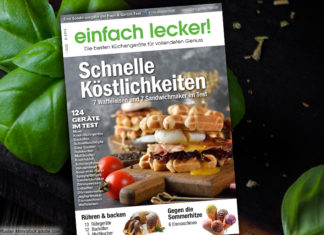 Einfach Lecker! Neue Ausgabe zaubert schnelle Köstlichkeiten Cover Einfach Lecker 1/2022