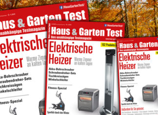 HAUS & GARTEN TEST 6/2022 – Zeit für den Herbst-Putz