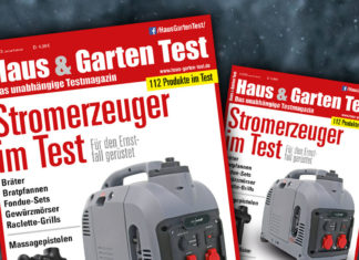 HAUS & GARTEN TEST 1/2023 – Wohlige Wärme Cover HAUS & GARTEN TEST