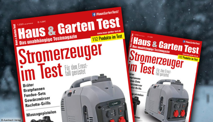 Cover HAUS & GARTEN TEST