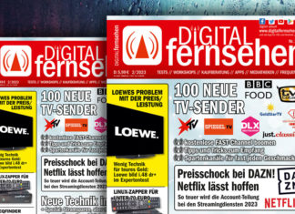 DIGITAL FERNSEHEN Ausgabe 2/2023 am Kiosk Cover DIGITAL FERNSEHEN 2/2023