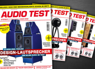 AUDIO TEST 4/23: High End Design-Lautsprecher Cover AUDIO TEST 4/2023