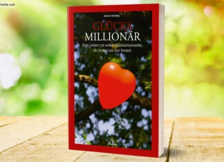 Katja Thienel „Glücksmillionär“ Cover Buch Glücksmillionär