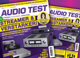 AUDIO TEST 6/23: Streamer / Netzwerkplayer, DACs und Verstärker Teaser AUDIO TEST 6/2023