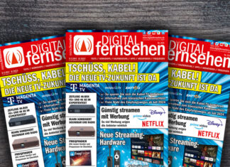 DIGITAL FERNSEHEN 8/2023: Tschüss Kabel-TV! Cover DIGITAL FERNSEHEN 8/2023