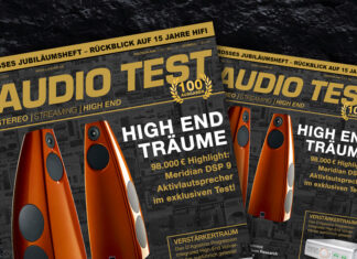 AUDIO TEST 2/24: Jubiläumsheft mit High End Lautsprechern, Plattenspielern und Verstärkern AUDIO TEST 2/2024