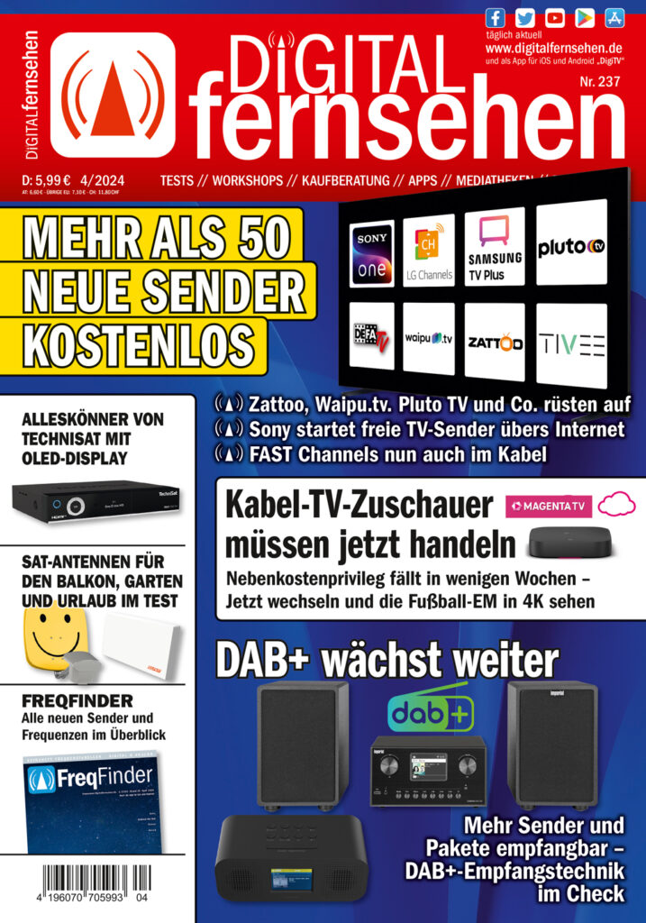 DIGITAL FERNSEHEN 4-2024 Cover