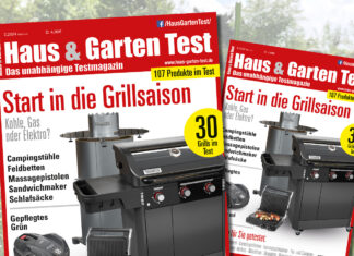 HAUS & GARTEN TEST 3/2024: Der Grill-Sommer kommt HAUS + GARTEN TEST 3-2024 Cover