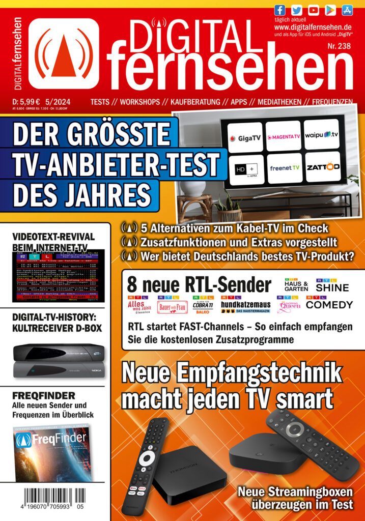 Cover DIGITAL FERNSEHEN 5-2024