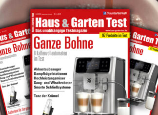 HAUS & GARTEN TEST 5/2024: Auf einen Kaffee zur IFA HAUS & GARTEN TEST 5/2024