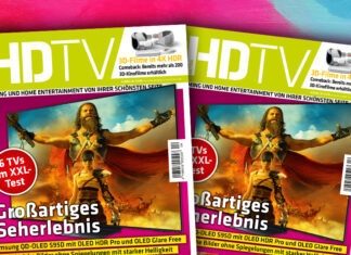 HDTV MAGAZIN 4/2024: 6 TVs von Samsung, TCL, Sony und Co. in XXL-Tests HDTV MAGAZIN 4-2024 Teaser