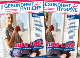 GESUNDHEIT & HYGIENE 1/2024: Alles für die frische Luft! Gesundheit und Hygiene 2024