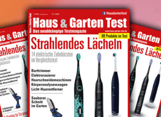 HAUS & GARTEN TEST 1/2025: Neues Jahr, neue Geräte HAUS & GARTEN TEST 1-2025
