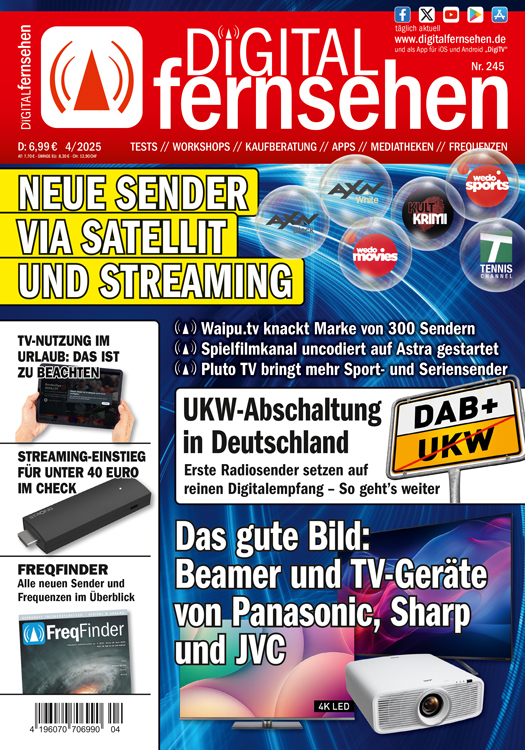 DIGITAL FERNSEHEN 4-2025 Teaser