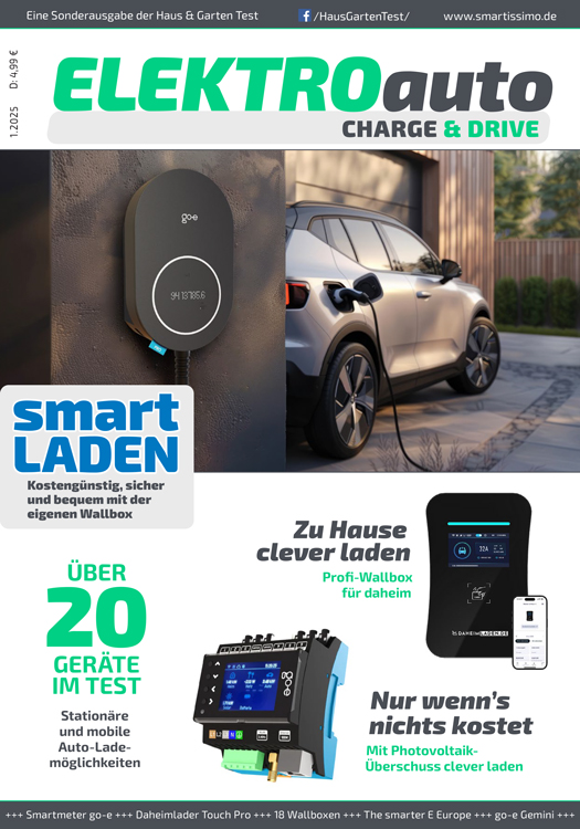 ElektroAuto Charge+drive 1-2025 Cover