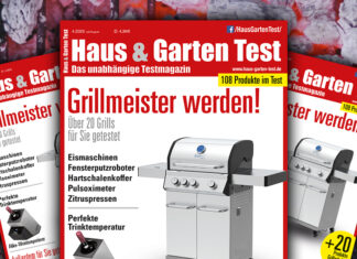 HAUS & GARTEN TEST 4/2025: Grillmeister werden HAUS GARTEN TEST 2-2025