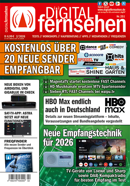 DIGITAL FERNSEHEN 2/2026