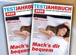 TESTJAHRBUCH 2026: 102 Tests, ein Ziel – Besser entscheiden Testjahrbuch 01-2026 teaser