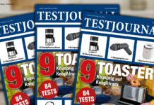 TESTJOURNAL 3/2026: 84 Geräte im großen Vergleichstest – Technik, Haushalt und Smart Living im Fokus TESTJOURNAL_3-2026-Teaser