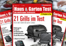 HAUS & GARTEN TEST 4/2026: Sommer, Technik und Genuss Haus+GartenTest_4-2026-Teaser